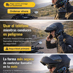 Auricular Bluetooth para casco resistente al agua + ENVÍO GRATIS 🚚